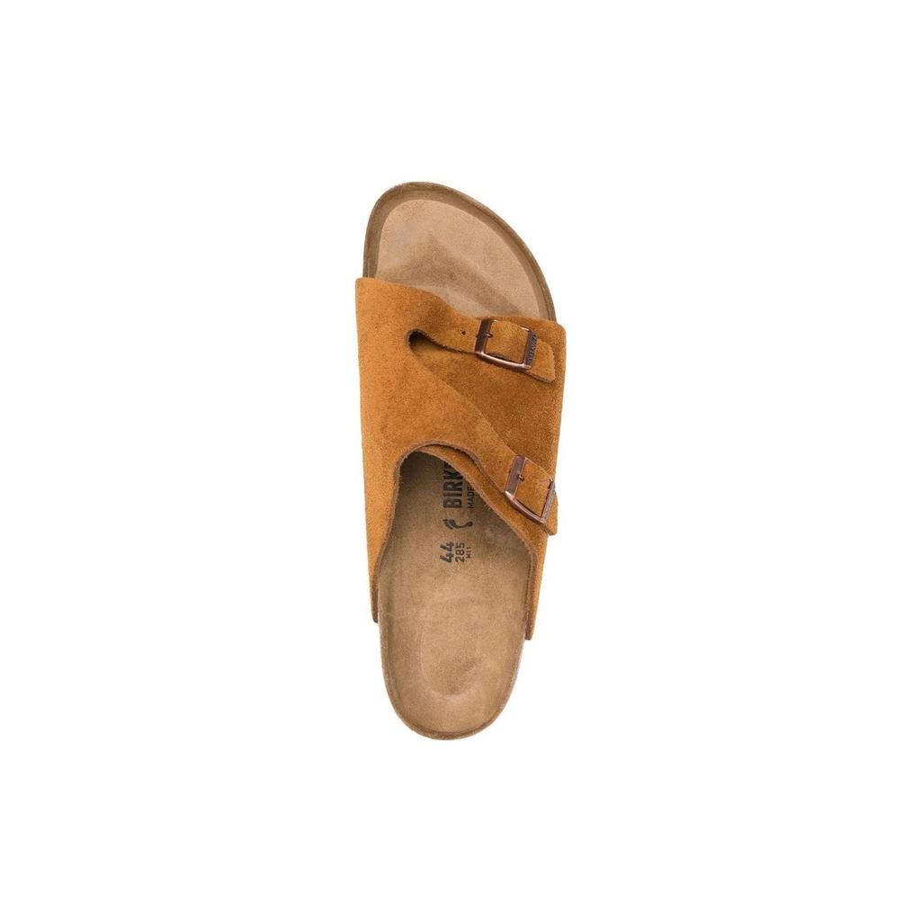 Birkenstock Zurich Casual Soft Comfortable Breathable Slide Sandals Women Sandals Camel-Brown 1023891