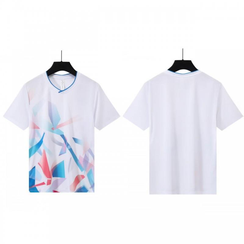 Quick-Dry Badminton Shirt Men Women Lightweight Sport T-Shirt Breathable Athletic Top Training Wear