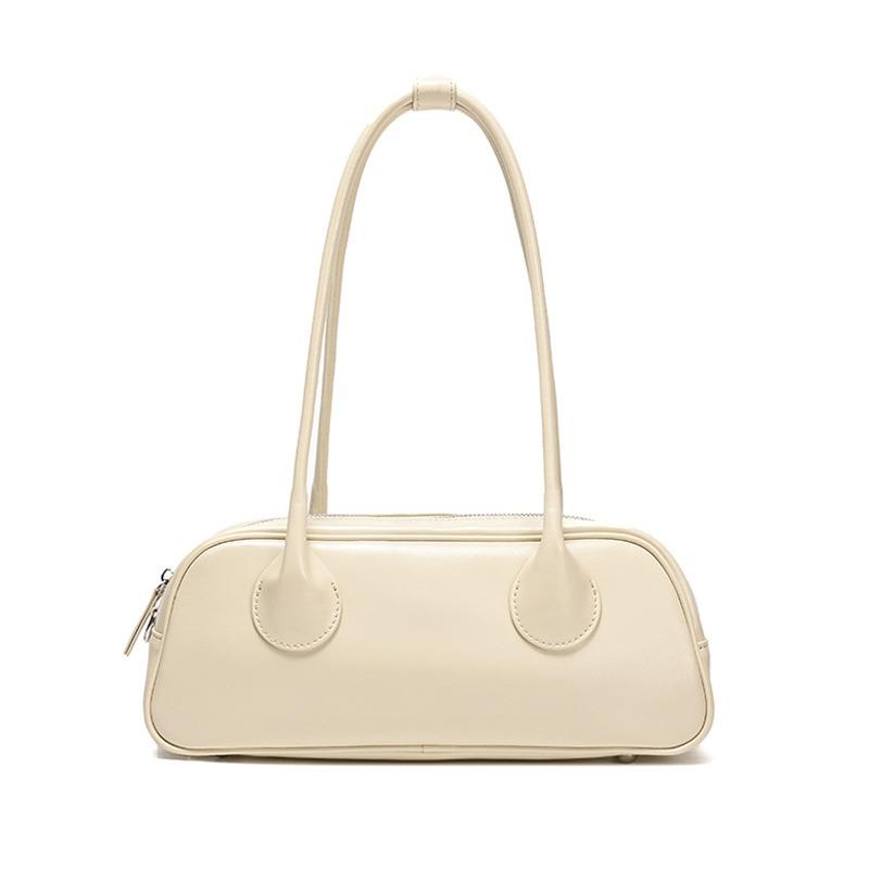 Кожаные женские сумки, нишевые сумки-багеты класса люкс, новые универсальные сумки под мышкой, женские сумки через плечо