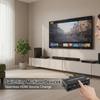 HDMI 4x1 Switch 4-Input 1-Output HDMI Switch HDMI Selector Supporting 4K@30Hz Ultra HD Includes Remote Control 10.2 Gbps High-Speed Data Transfer