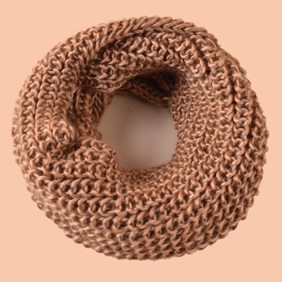 Женский шарф, однотонный, утолщенный, теплый шарф, осенне-зимний, ветрозащитный, эластичный, шейный платок, модный аксессуар