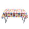 Rectangular Donut Tablecloth Plastic Donut Table Cover Birthday Party   Party Decor
