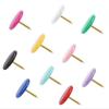 100Pcs Tacks Point Round Push Pins Notice Board Cork Board Tacks Decorative Thumb Tacks