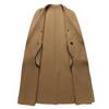Autumn and Winter Men's Handmade Double-sided Woolen Coat Plus Long Knee Double-breasted Woolen Coat Coat