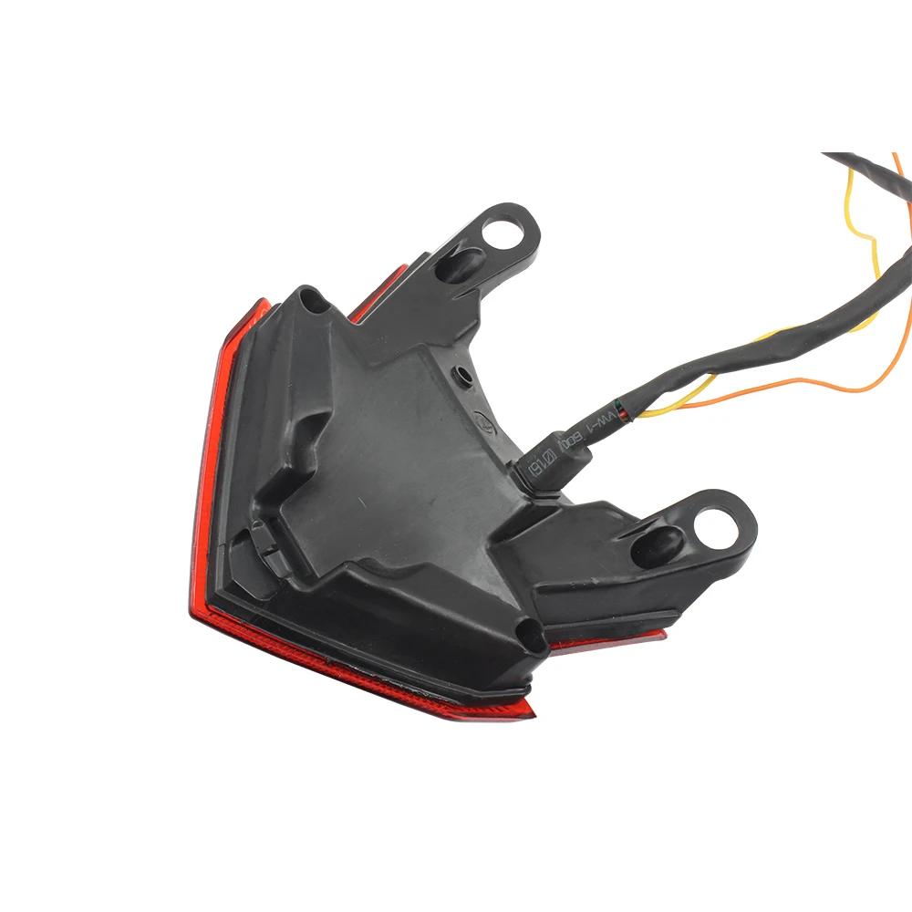 Motorcycle Motocross LED Taillight Turn Signals Light For Kawasaki Z800 ZX6R Z125 ZX636 2016-2023 Moto Accesorios Enduro