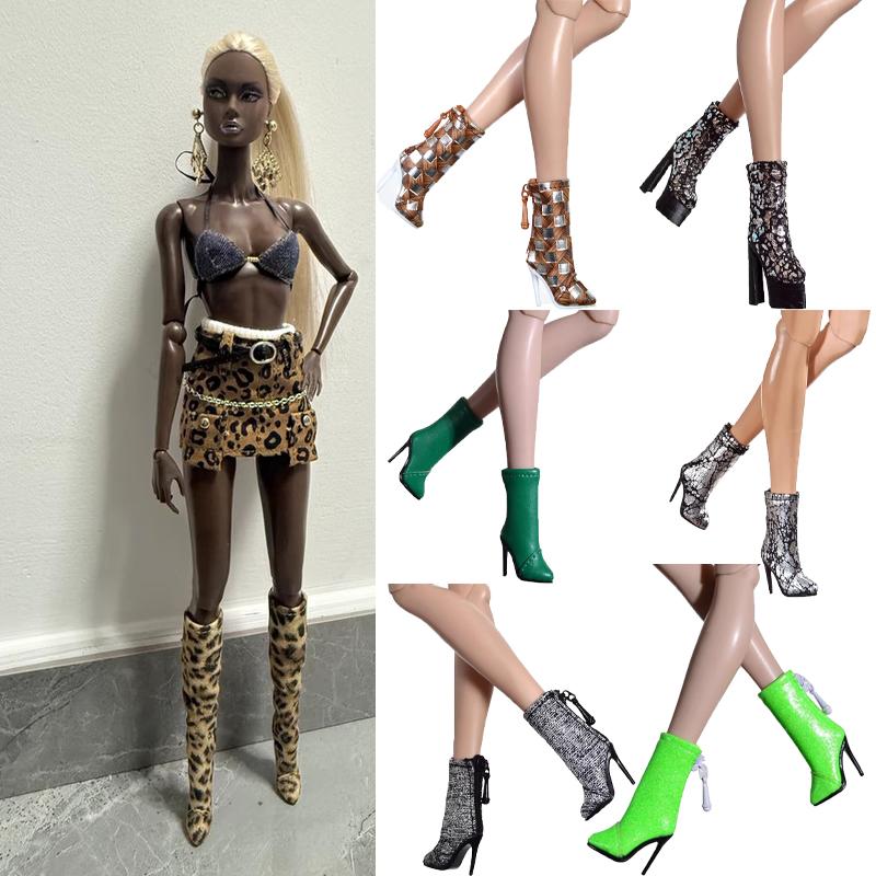 Новые кукольные игрушки Supermodel 30 см, обувь, высококачественная кукольная обувь для кукол 1/6 Fr2 Fr6.0 Nu.Face Fashion Royalty 12 дюймов, ботинки