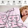 Soft Flannel Blanket Personalized Digital Print Throw Blanket Cozy Lightweight Fleece Bed Sofa Blanket Perfect Gift Blanket