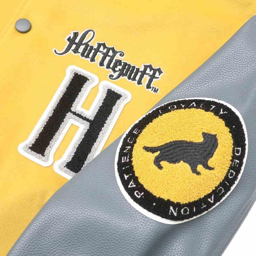 Stadium Jumper Hufflepuff Logo Harry Potter Hufflepuff 70cm Sleeve 58cm Circumference 70cm [Marushin] (3L) Length Approx. Length Approx. (Shoulder
