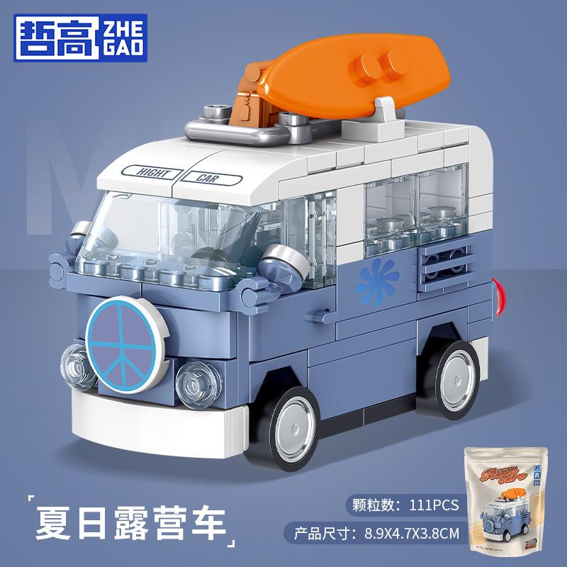 DIY гоночный автомобиль автобус инженерная машина скорая помощь отступить модель строительные блоки кирпичные игрушки для детей мальчики совместимы с