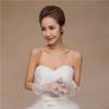 Mesh Full Finger Lace Bow Wedding Dress Accessories Bride Gloves Wedding Gloves Performance Mittens