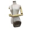 Gucci 6423 Винтажная Старая Сумка-Клатч Gucci с Узором GG из ПВХ Наплечная Сумка Коричневый ПВХ Б/У