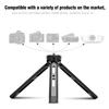 Aluminium Alloy Mini  Desktop Tripod Adjustable 1 4   Screws for SLR Mirrorless Camera Mobile