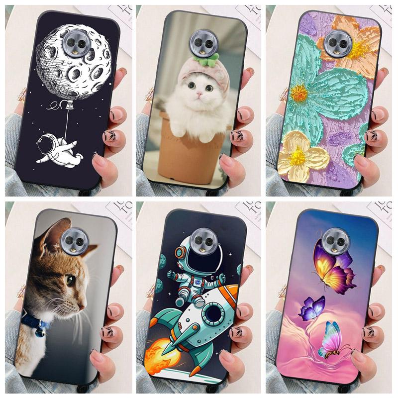 For Motorola Moto G7 Power Phone Case astronaut Silicone Back Cover For Moto G6 Plus Funda Coque For Moto G7 Power Shell