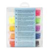 Pâte à modeler perlée Foam Clay - Lot de 10 - 10 x 35 g - Couleurs assorties