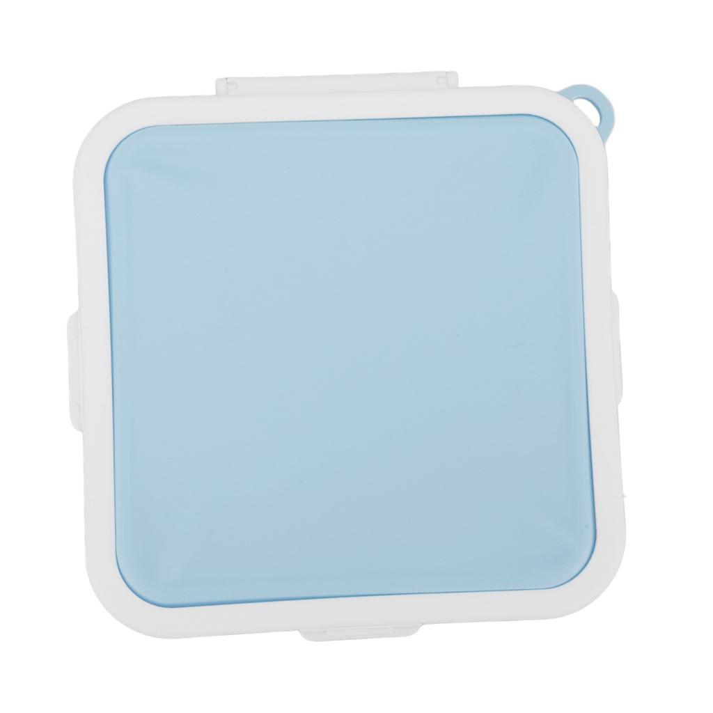 Sandwiches Storage Box Portable Sandwiches Container Lunch Box for Students Office Workers for Work Picnic Outing Blue