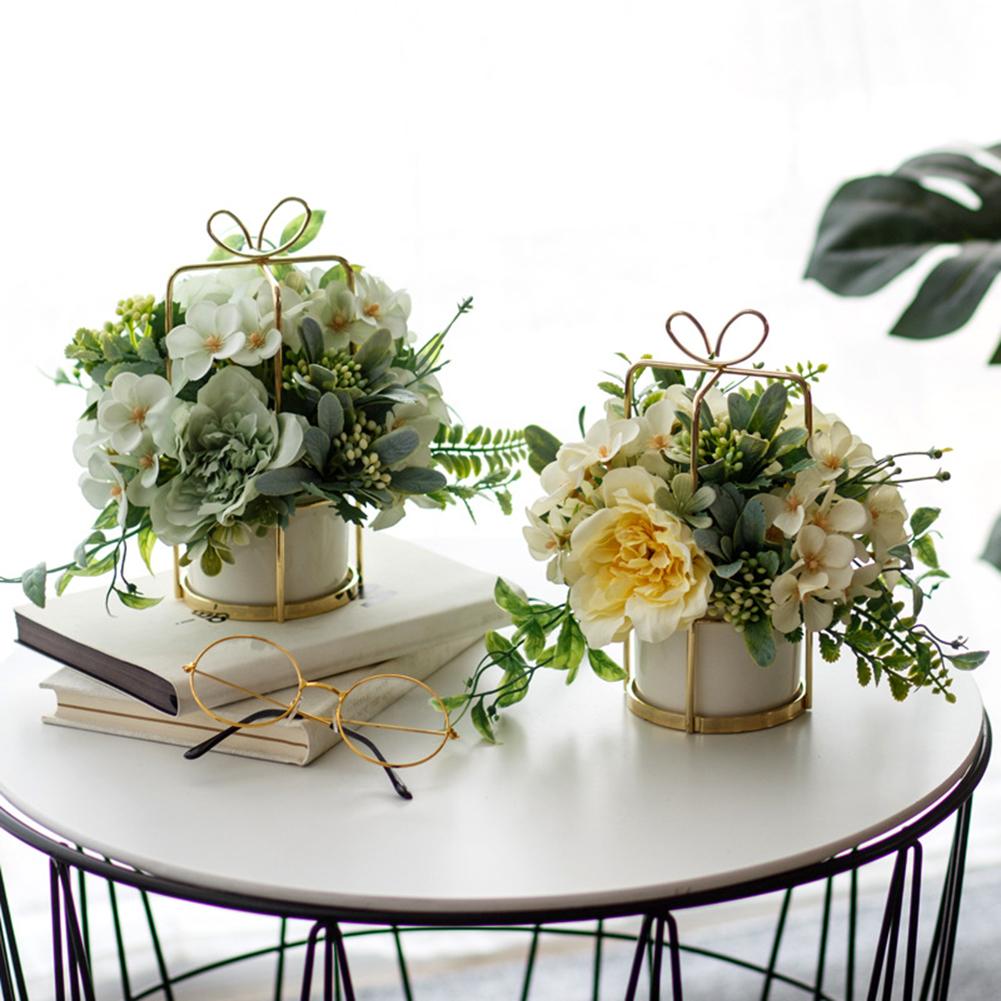 Artificial Rose Bouquet For Wedding Household Decoratiove Ornaments Photographic Props