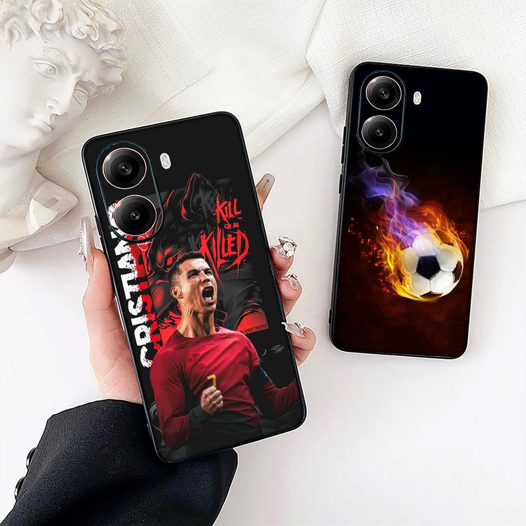 Soccer No7 King CR7s Football No 7 Phone Case for Motorola Moto Edge 70 60 Fusion NEO Pro G Stylus G56 G96 G52 G04 G05 20 Cover