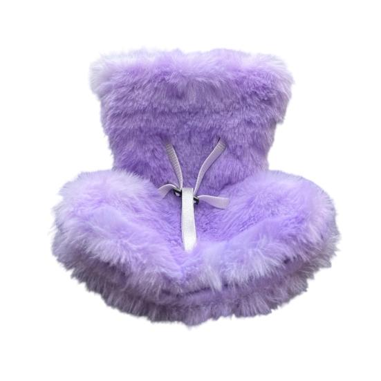 Doll Car Seat with Clip Car Air Vent Safety Belt Design Soft Cushioned Doll Car Decor Auto Accessory