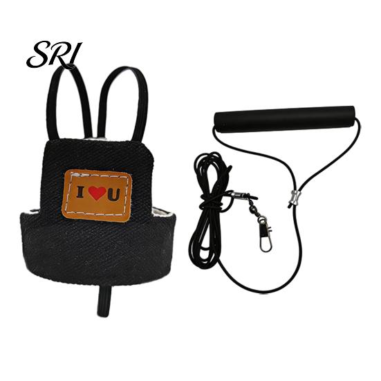 Adjustable Bird Harness with 78.7 Inches Leash Escape-proof Parrot And Flying Rope for Budgies Macaws Cockatoos Outdoor Training Lightweight