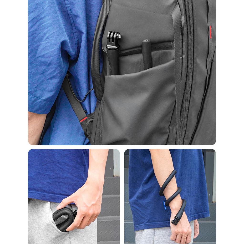 Гибкий штатив-гусиная шея для камеры, кронштейн-держатель, адаптер для крепления для GoPro11, настольный зажим-кронштейн с разъемом 1/4