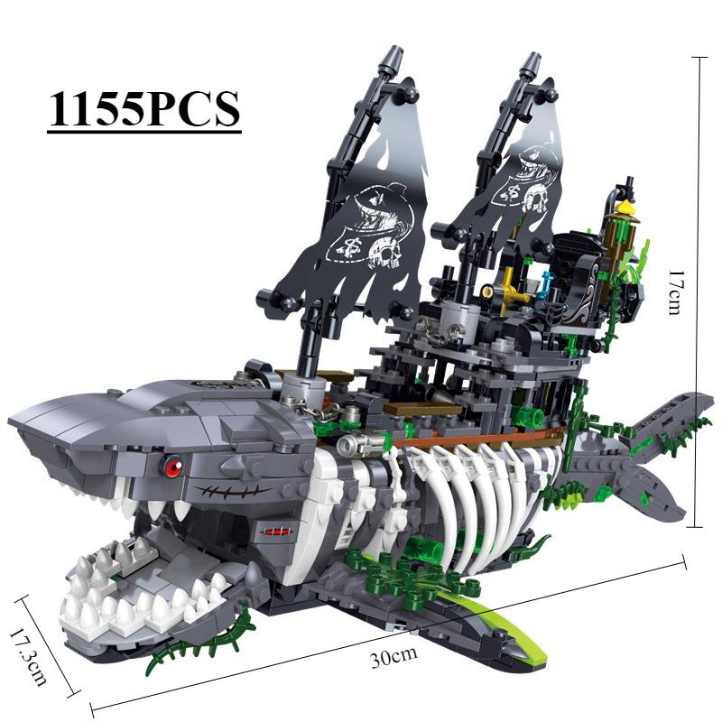 Plastic Blocks Corsair Boat Building Bricks Cruise Ship Flying Dutchman Black Pearl Brinquedo Education Toy Boy Gift Man Present