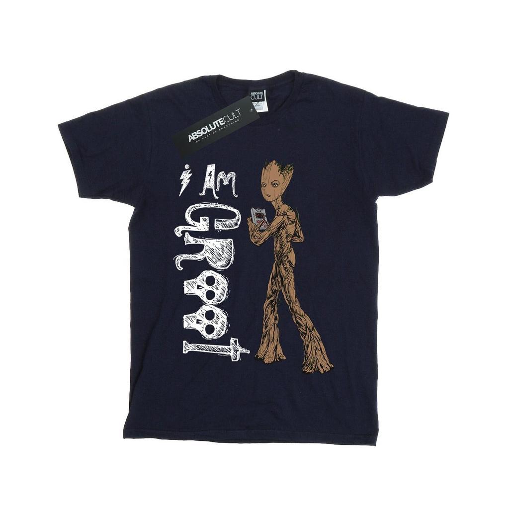 Marvel Футболка «Мстители: Война бесконечности» для мальчиков «Я подросток Грут»