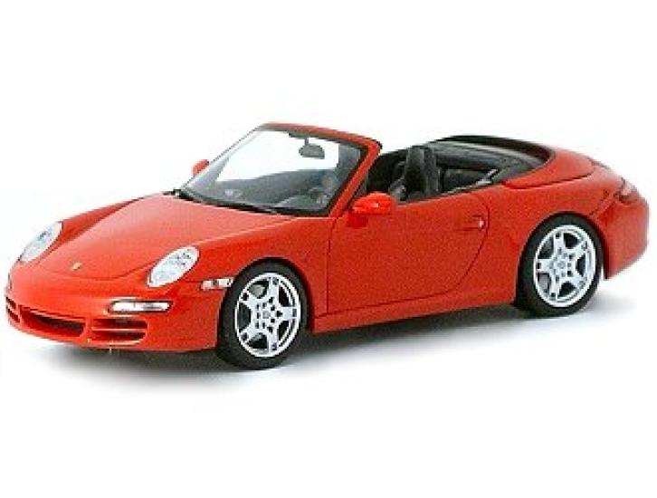 DP Porsche 911 Carrera S Cabriolet 2005 400063030 1/43 (Red)