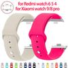 Силиконовый ремешок для xiaomi Redmi Watch 6 5 4 Аксессуары для ремешка Спортивная замена correa bracelet для Xiaomi Band 8/9 pro ремешков
