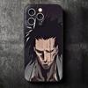 Bleach Кемпачи Зараки Мягкий чехол для телефона для iPhone 16 16E 17 Air 15 Pro Max 14 Plus 13 Mini 11 12 7 Черный чехол Задняя панель