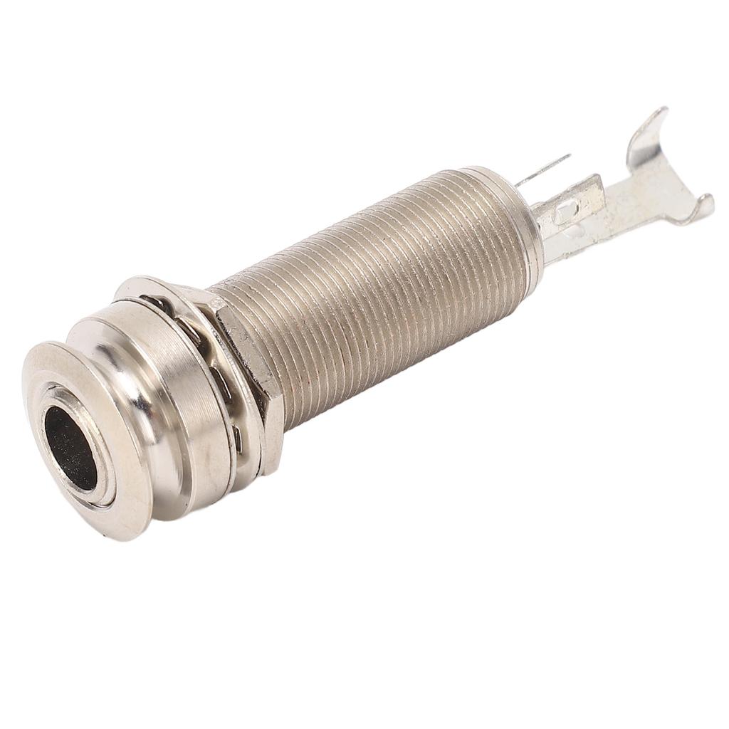 Гитарный бас-баррель джек 14 дюймов снижение шума металлический цилиндр выходной джек гнездо для электрогитары