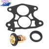 6E5-12411 688-12414 Fit For Yamaha 15-115-130-220HP 50 Degree Thermostat Gasket Kit 6E5-12411-30 688-12414-A1-00