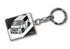 [MKJP] Custom Key Holder Elgrand E52 Base: Black, Base: Black Car Color: Silver