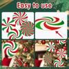 Christmas Decorations For Indoor Christmas Trees: Christmas Tree Decorations With8 Large Red Peppermint Lollipops
