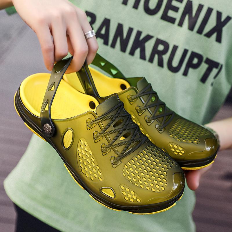 New Fashion Ultra Light Oversized Men's Shoes Sandals Beach Shoes