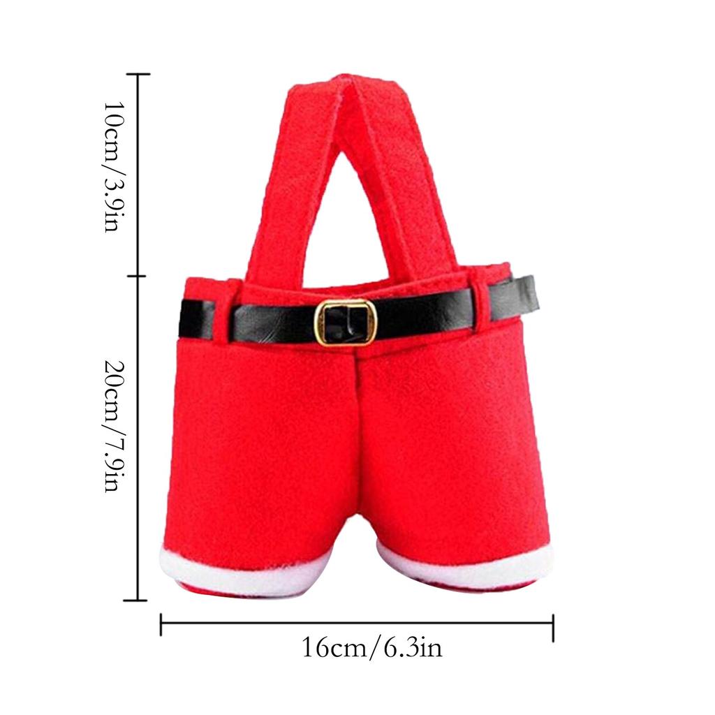 Рождественский мешок конфет Украшение Рождественский подарок Мешок Свадебный мешок конфет