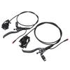 Bike Disc Brake Set Sensitive Front Rear Power Cut Off Hydraulic Brake Kit for Electric Scooter