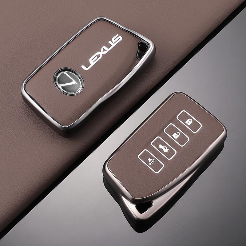 XBE2 TPU Leather Car Remote Key Cover Case Shell For Lexus NX GS RX IS ES GX LX RC 200 250 350 LS 450H 300H Keychain Accessories