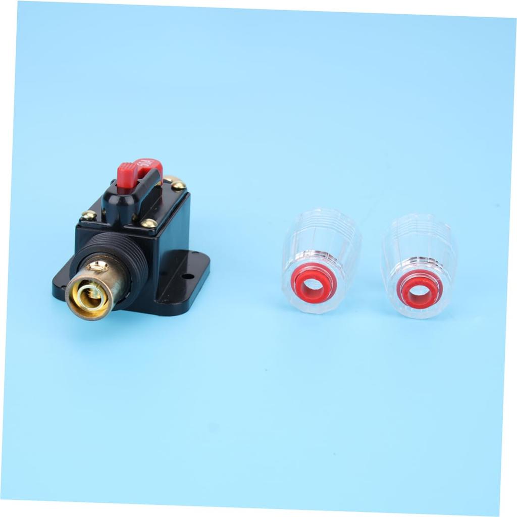 COSMEVIVI Circuit Breaker Reset Fuse Holder Reset Fuse Circuit Breaker Reset Fuse 60a Circuit Breaker Fuse