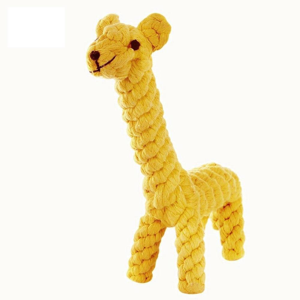 Animal Teeth Cleaning Cotton Rope Interactive Puppy Cotton Rope Toy Chew Toy Dog Toy Pet Supplies