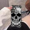 Чехол для телефона Funda Case для Samsung Galaxy A54 A34 A16 A06 A24 A52 A23 A51 A33 A50 A15 A05 A14 A04 A73 A13 A12 A03 A07 A53 Череп