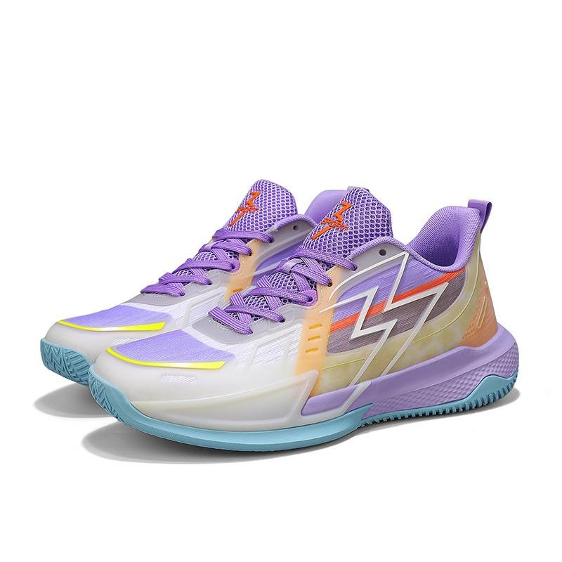 Баскетбольные кроссовки мужские спортивные кроссовки новые 2 весна и лето сетчатые дышащие светящиеся высокие износостойкие кроссовки