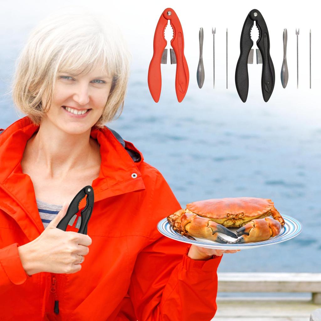 Креативный съемный комбинированный набор из нержавеющей стали для поедания крабов, инструменты для поедания крабов
