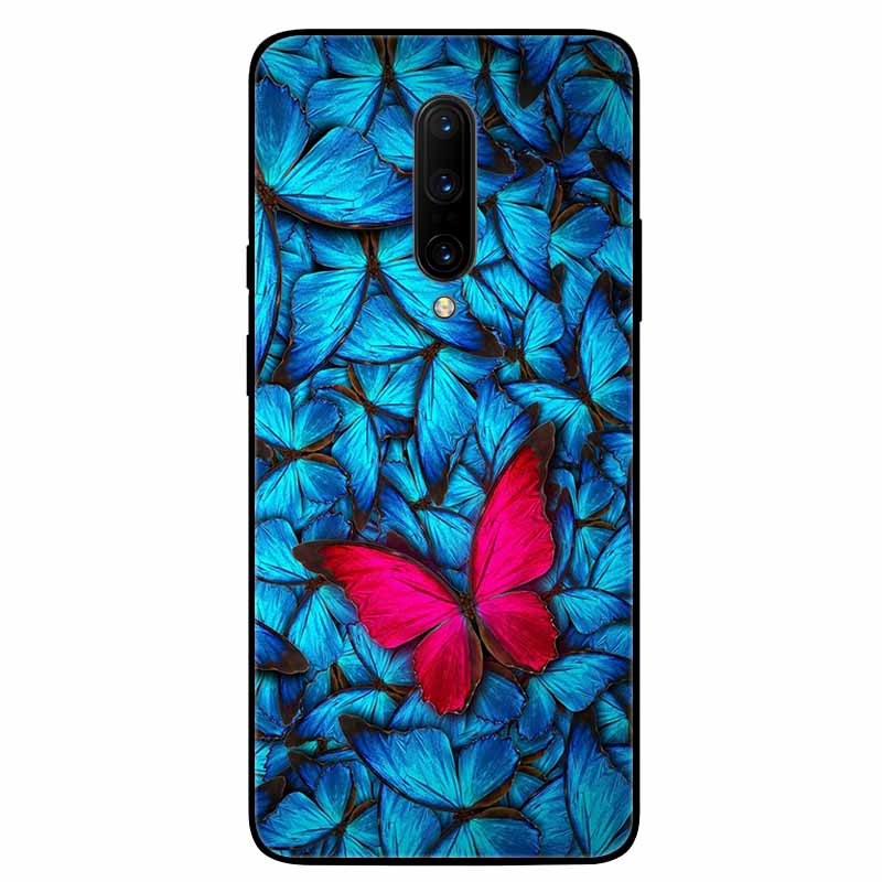 Phone Cover For Oneplus 7 Pro Case Lovely Printed TPU Silicon Soft Capa On for One Plus 7 7T Pro Oneplus7 7Pro Protection Covers