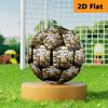 Vibrant City Life Luxury Cars Soccer Ball Suitable for both training and competition