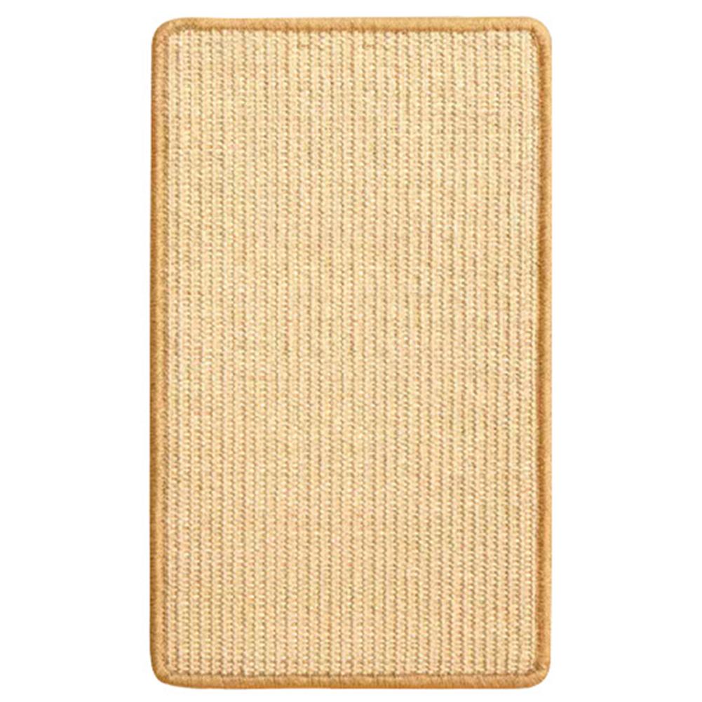 Cat Scratcher Mat with Sticky Tapes Sisal Fabric Cat Scratching Pad Cat Scratching Rug Wall Scratcher Protect Couch and Carpets