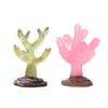 Aquariums Glowing Resin Coral Decoration Fishtanks AquaticUnderwater Ornament Landscaping Safety Decor for Fish Shirmps