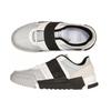 ONITSUKA TIGER D-Trainer Круглый носок Шнуровка Амортизирующие Нескользящие Износостойкие Низкие Повседневные Кроссовки Унисекс Черный Белый Серый 1183A581-020