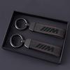 New Sude Leather Car Key Chain Keyring Lanyard Gift Keychain For BMW M E46 E36 E34 F10 E90 F30 E60 F30 E53 E30 E92 E87 Sticker djsc34