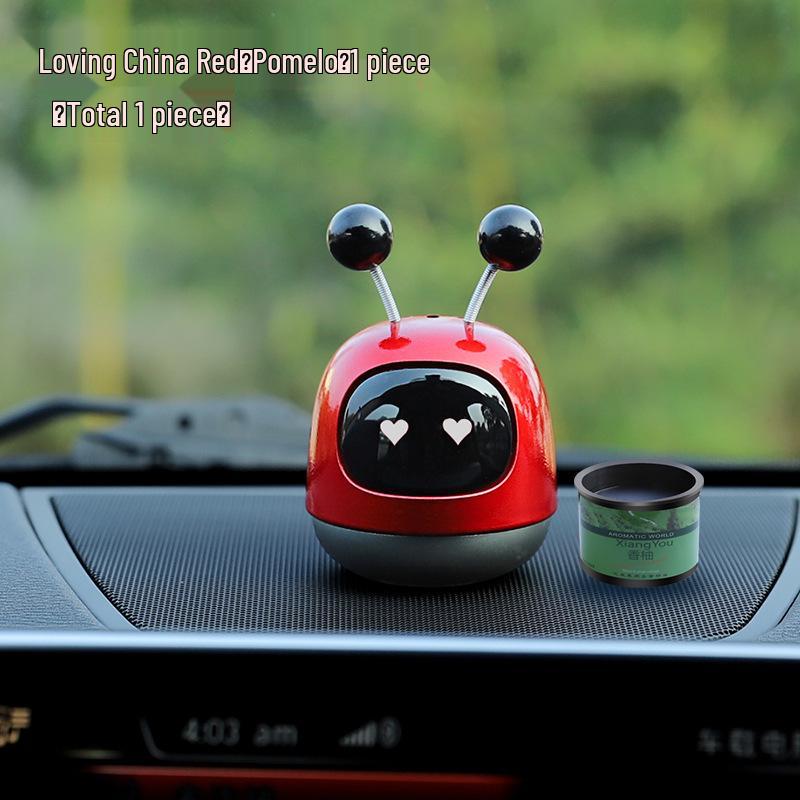 Робот Ароматерапия Украшение для автомобиля: Твердые духи-бальзам и креативный аксессуар для интерьера