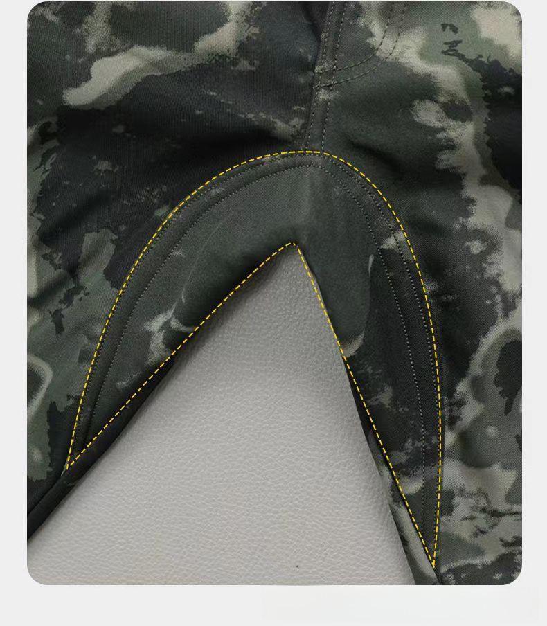 Утепленный камуфляжный рабочий костюм – прочный, морозостойкий, теплый из хлопка для осени/зимы